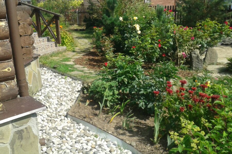 Благоустройство участков в Химках и на Новорижском шоссе под ключ — цены 2026 22 Финал · Посадки и свет
